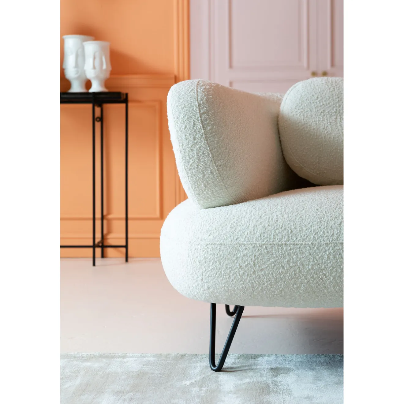 KARE Design Canapés D'Angle|Canapés D Angle Peppo Blanc