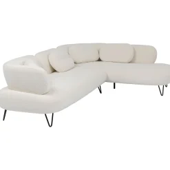 KARE Design Canapés D'Angle|Canapés D Angle Peppo Blanc