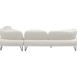 KARE Design Canapés D'Angle|Canapés D Angle Peppo Blanc