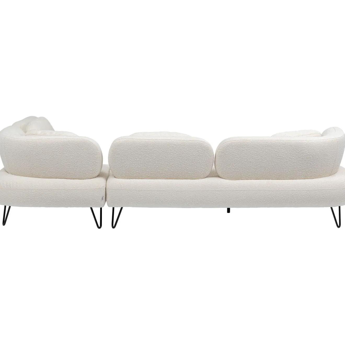 KARE Design Canapés D'Angle|Canapés D Angle Peppo Blanc