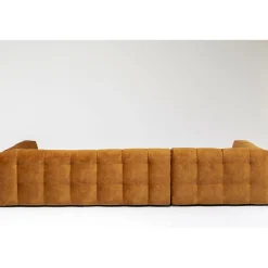 KARE Design Canapés D'Angle|Canapés D Angle Salamanca Gauche Brun Dore
