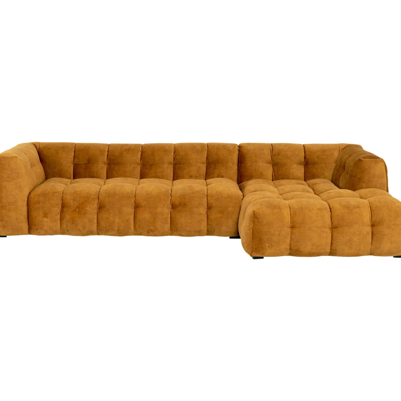 KARE Design Canapés D'Angle|Canapés D Angle Salamanca Brun Dore Droite