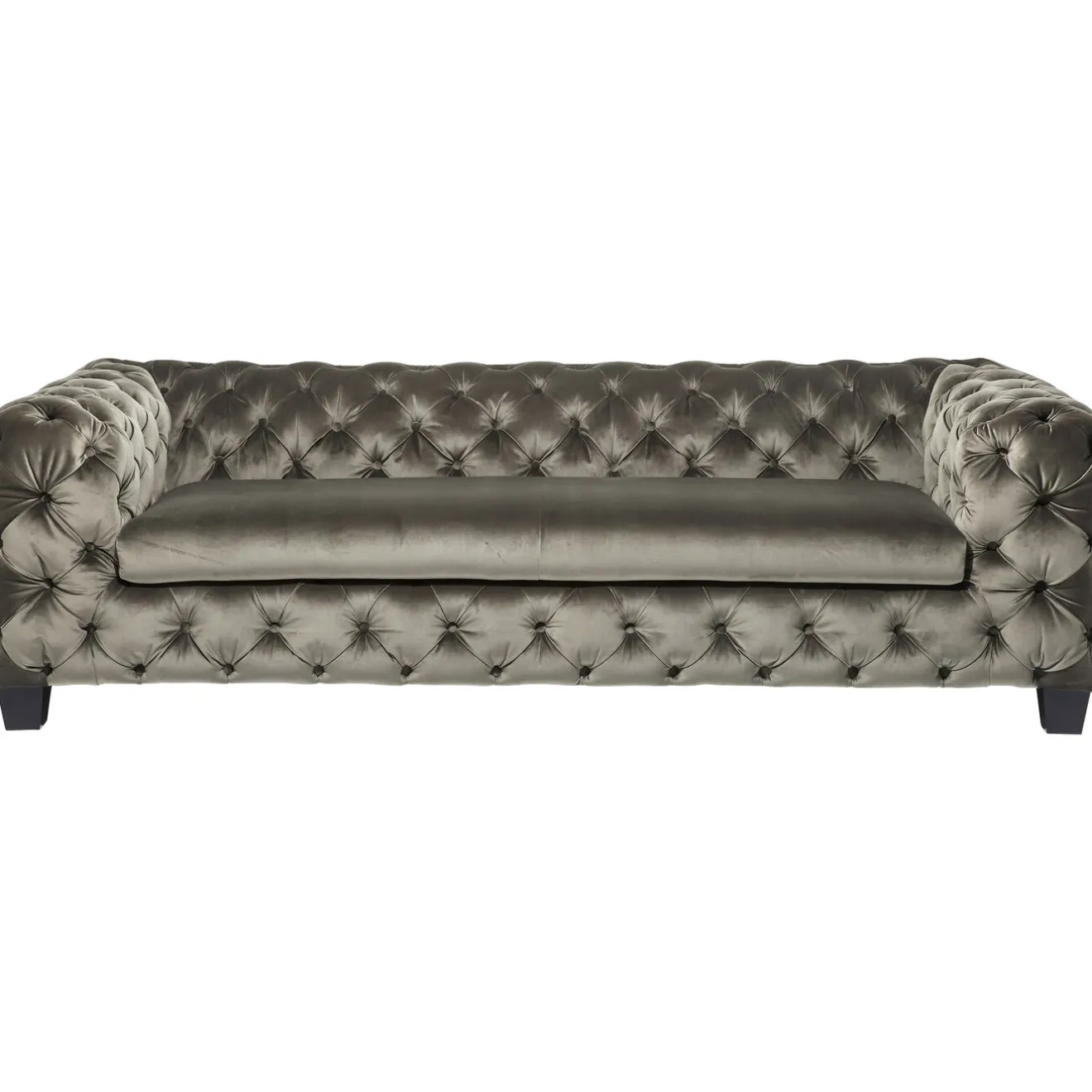 KARE Design 3 Places|Canapés Desire 3-Places Vert Khaki