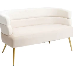 KARE Design 2 Places|Canapés Discovery 2-Places Creme 125Cm