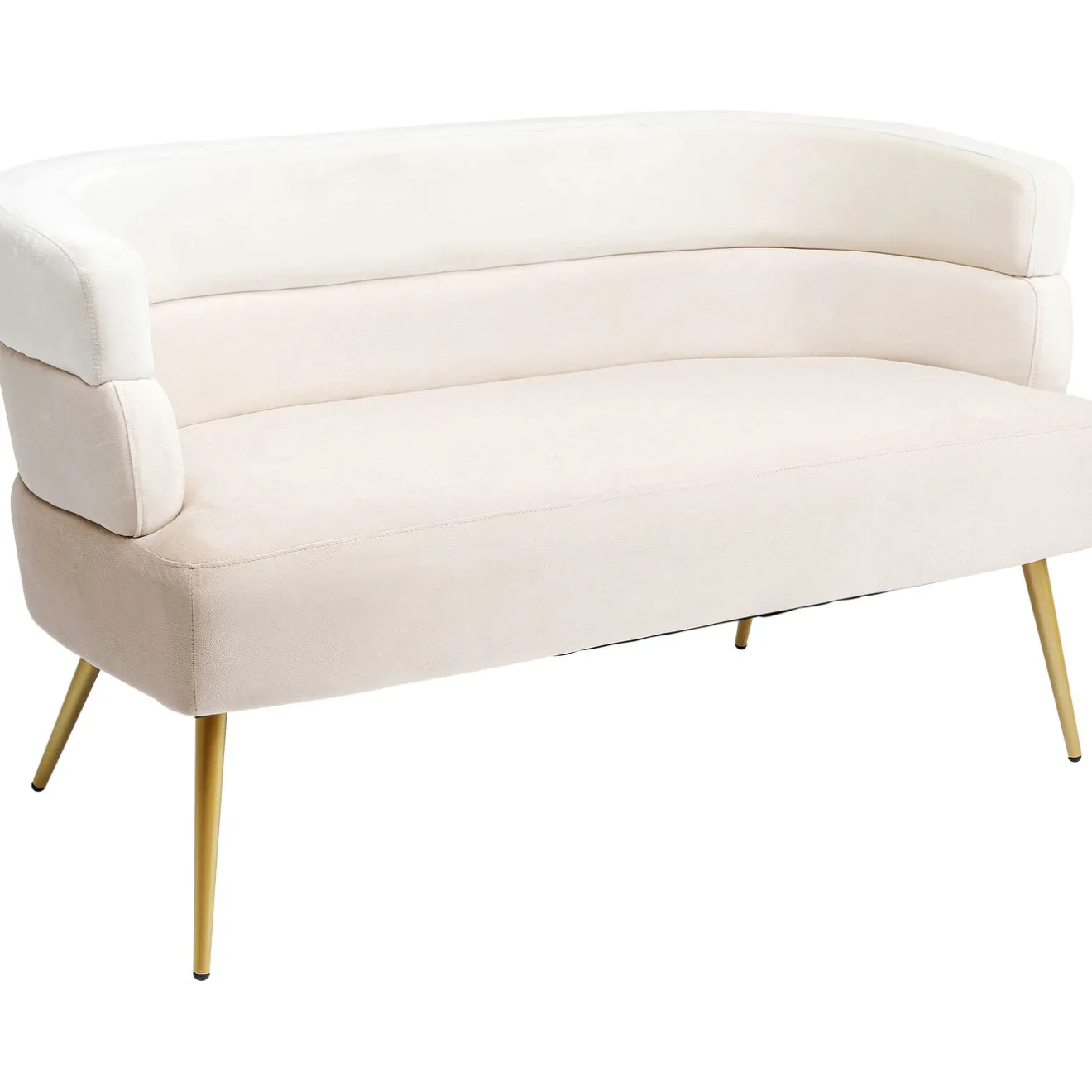 KARE Design 2 Places|Canapés Discovery 2-Places Creme 125Cm