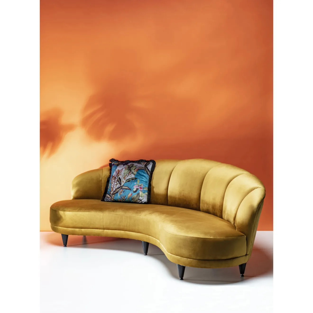 KARE Design 3 Places|Canapés Dschinn Ambre 3-Places 233Cm