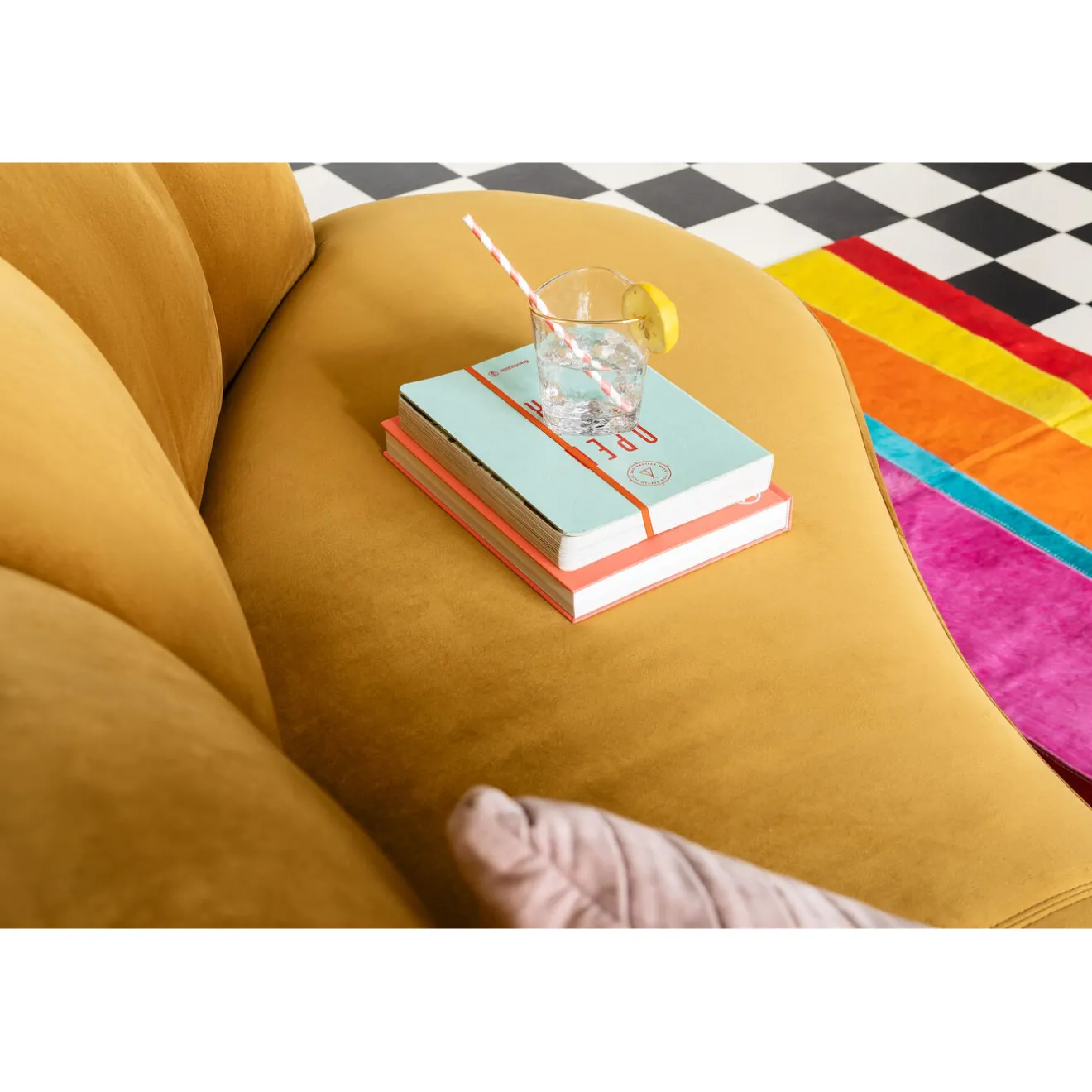 KARE Design 3 Places|Canapés Dschinn Ambre 3-Places 233Cm