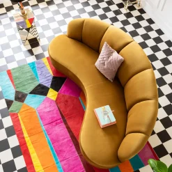 KARE Design 3 Places|Canapés Dschinn Ambre 3-Places 233Cm