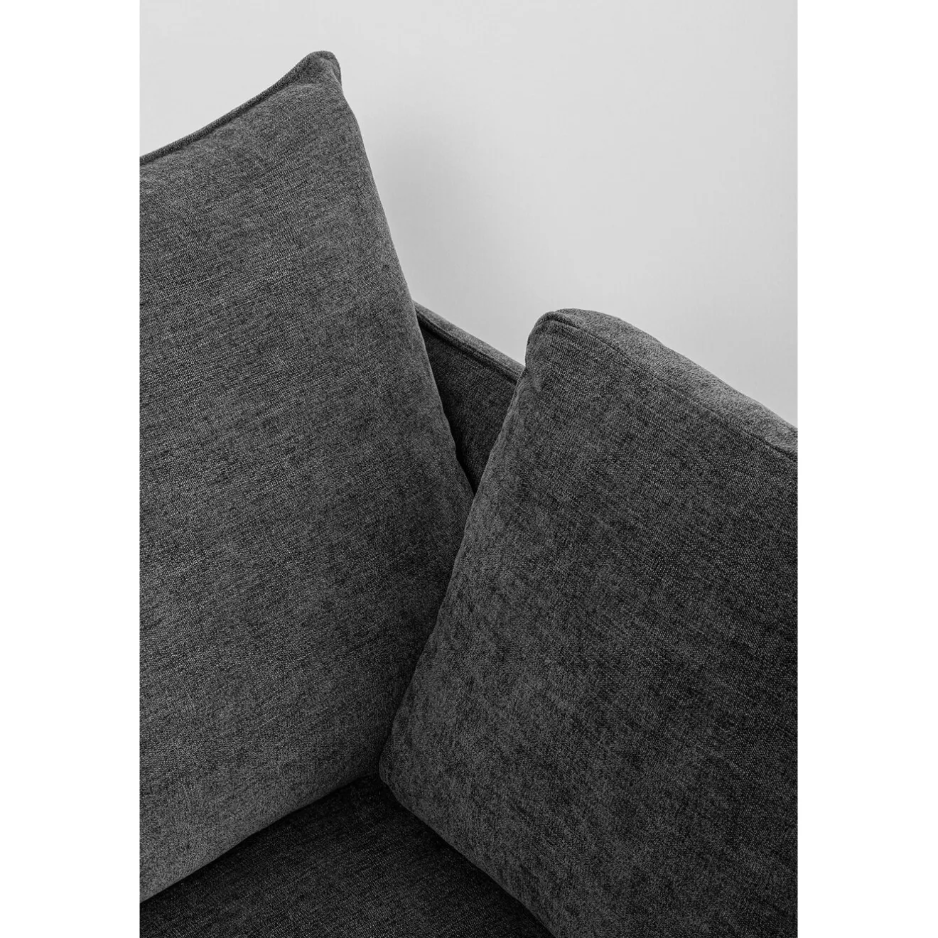 KARE Design 3 Places|Canapés Edna 3-Places Gris 245Cm