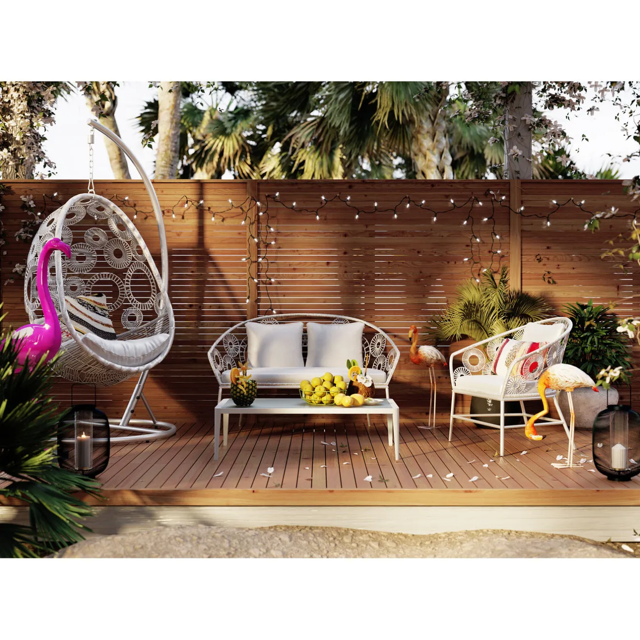 KARE Design Mobilier Lounge|Canapés Ibiza Blanc