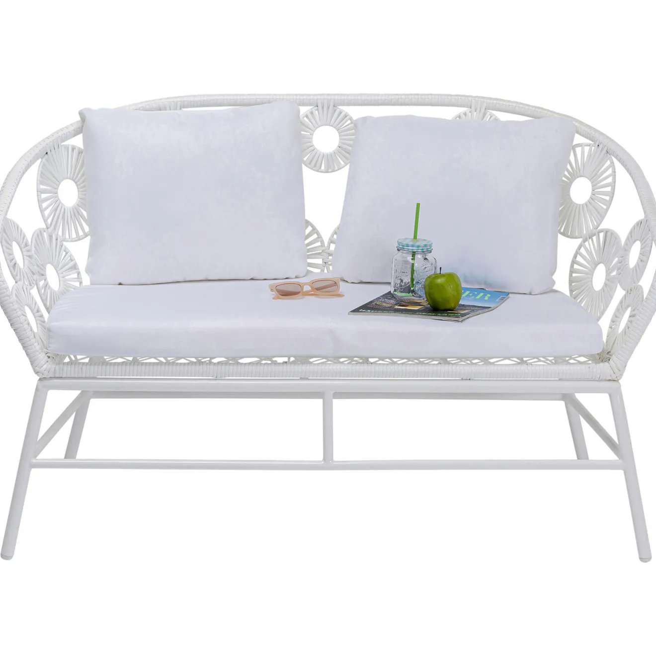 KARE Design Mobilier Lounge|Canapés Ibiza Blanc