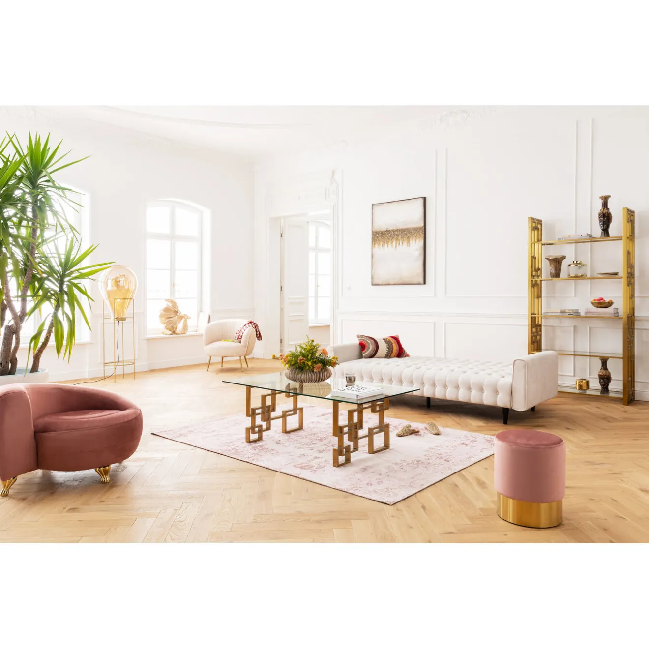 KARE Design Canapés Lit|Canapés Lit Milchbar Beige 219Cm