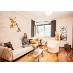 KARE Design Canapés Lit|Canapés Lit Milchbar Beige 219Cm