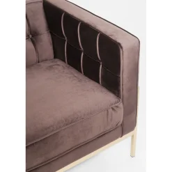 KARE Design 3 Places|Canapés Loft 3-Places Marron