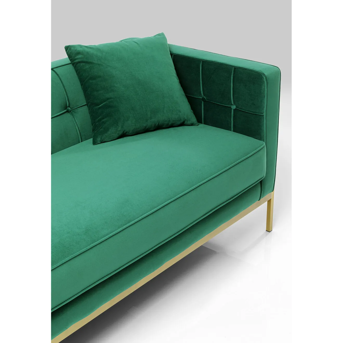 KARE Design 3 Places|Canapés Loft 3-Places Vert