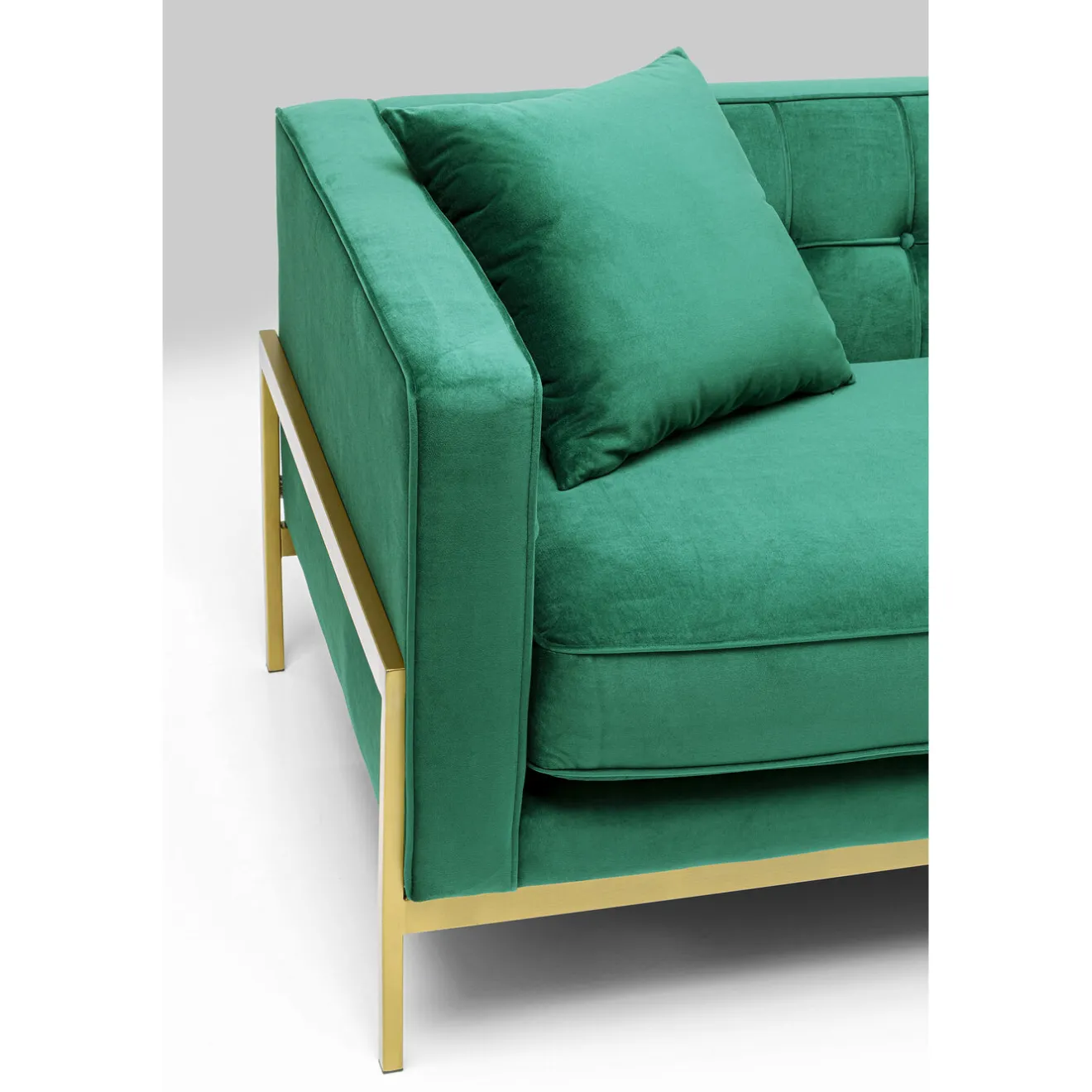 KARE Design 3 Places|Canapés Loft 3-Places Vert