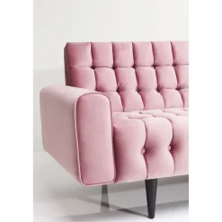 KARE Design 3 Places|Canapés Milchbar 3-Places Velours Mauve
