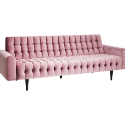 KARE Design 3 Places|Canapés Milchbar 3-Places Velours Mauve