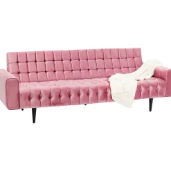 KARE Design 3 Places|Canapés Milchbar 3-Places Velours Mauve