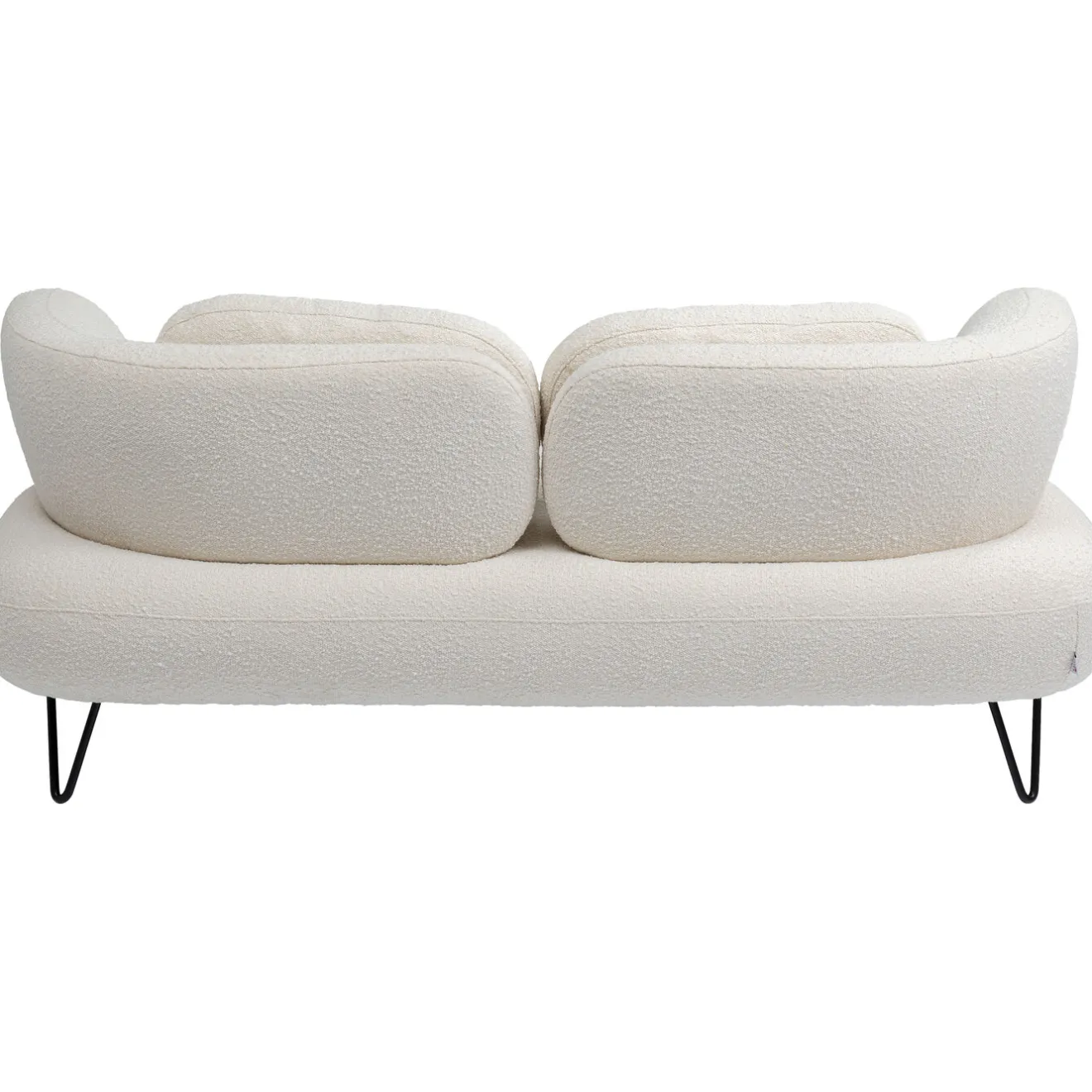 KARE Design 2 Places|Canapés Peppo 2-Places Blanc 182Cm
