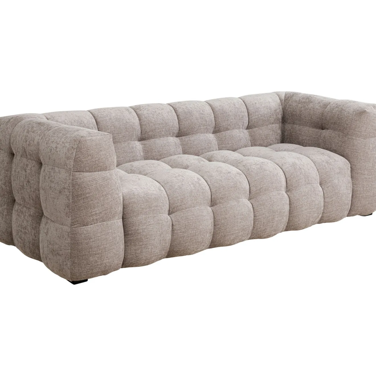 KARE Design 3 Places|Canapés 3-Places Salamanca Gris 240Cm