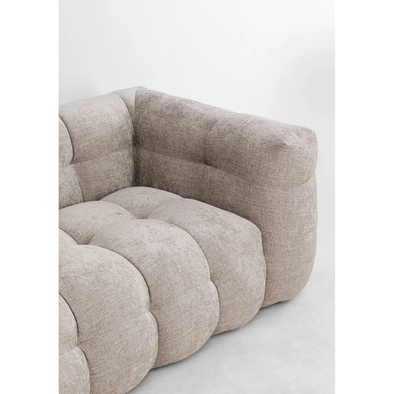 KARE Design 3 Places|Canapés 3-Places Salamanca Gris 240Cm