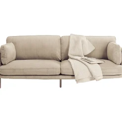 KARE Design 3 Places|Canapés Shirly 3-Places Creme 221Cm