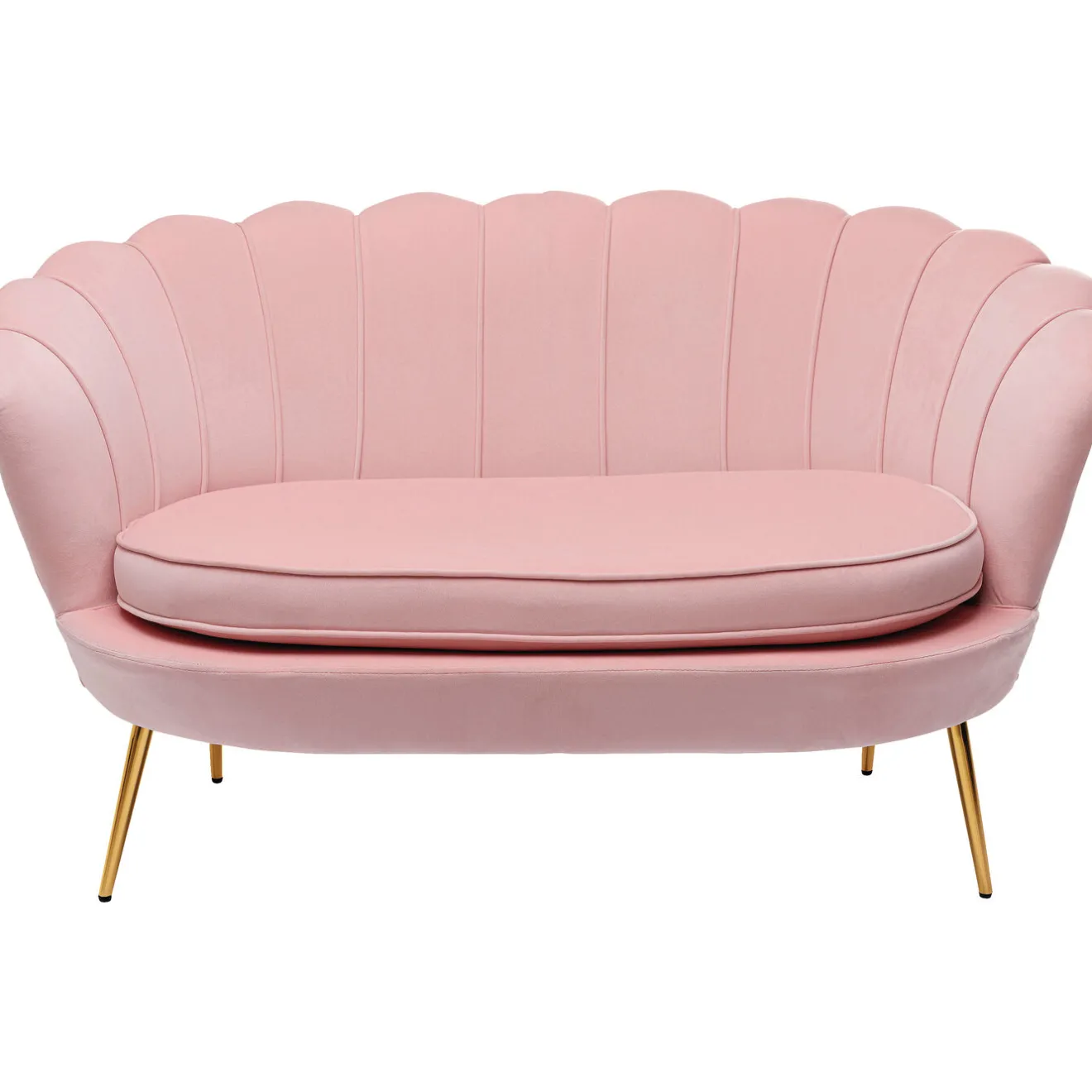 KARE Design 2 Places|Canapés Water Lily 2 Pl. Gold Rose