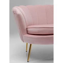 KARE Design 2 Places|Canapés Water Lily 2 Pl. Gold Rose