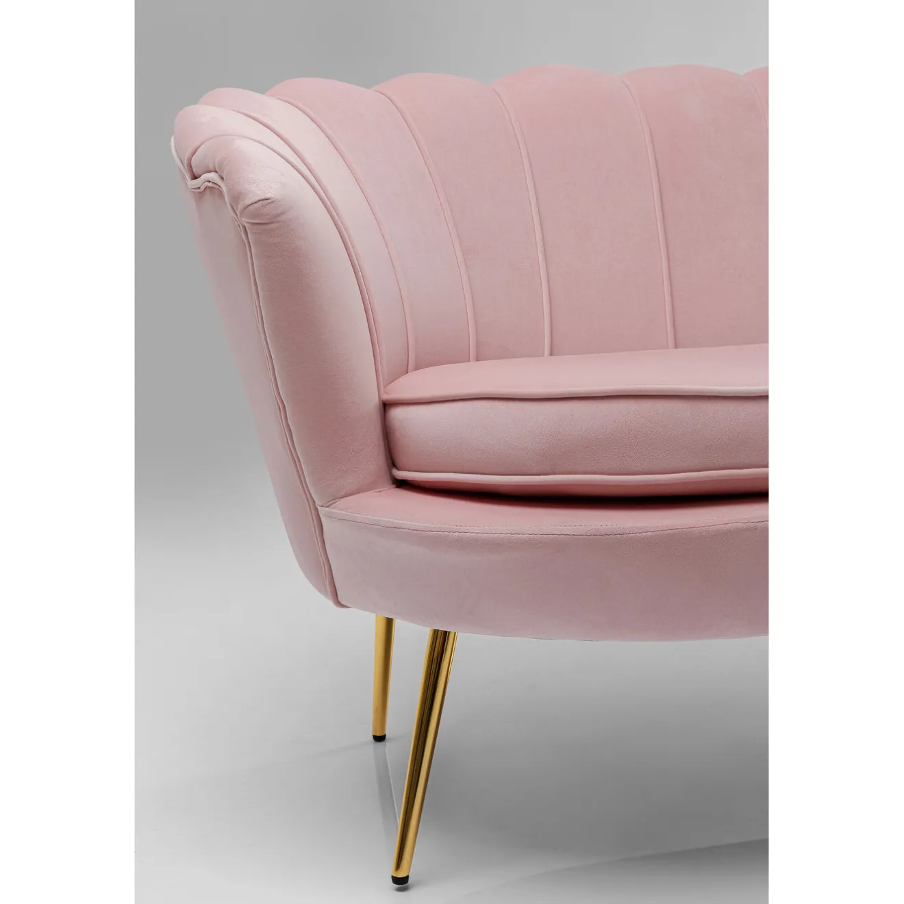 KARE Design 2 Places|Canapés Water Lily 2 Pl. Gold Rose