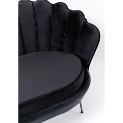 KARE Design 2 Places|Canapés Water Lily 2-Places Noir Noir