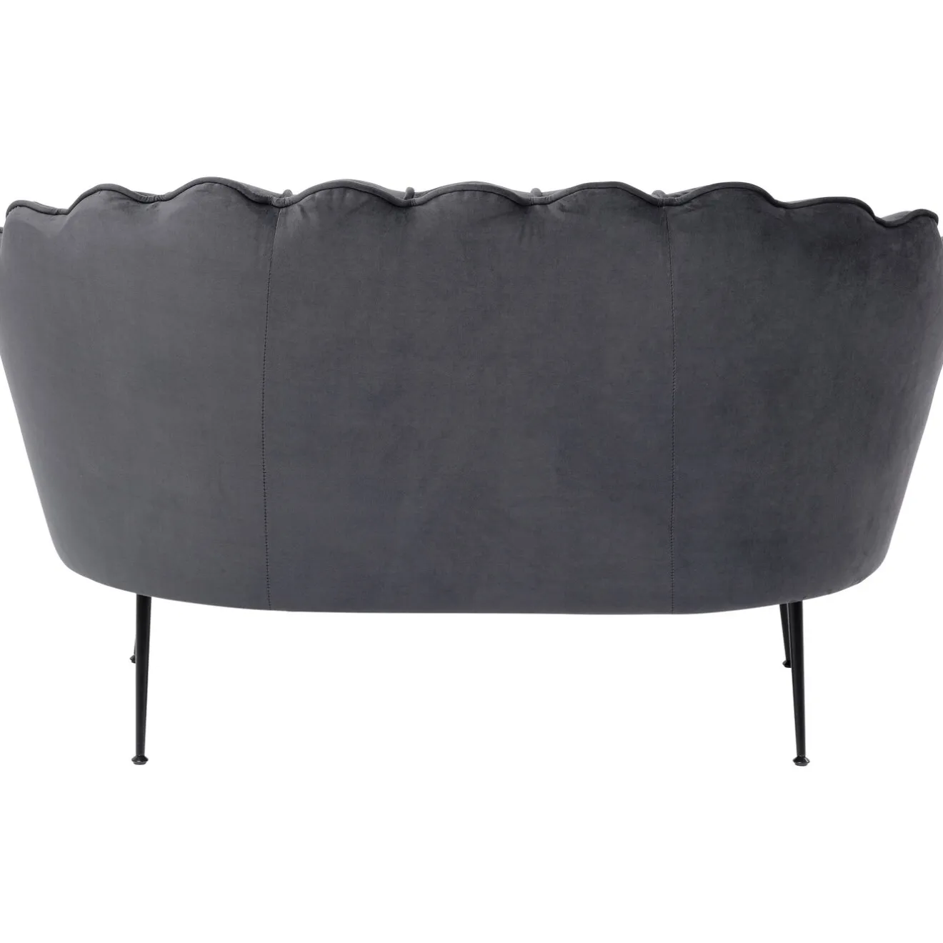 KARE Design 2 Places|Canapés Water Lily 2-Places Noir Gris