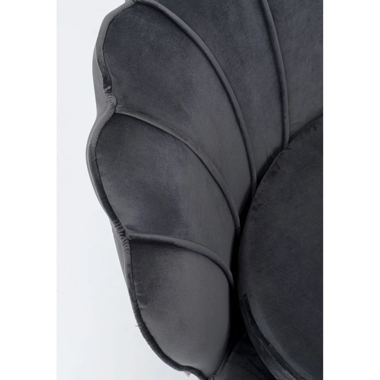 KARE Design 2 Places|Canapés Water Lily 2-Places Noir Gris