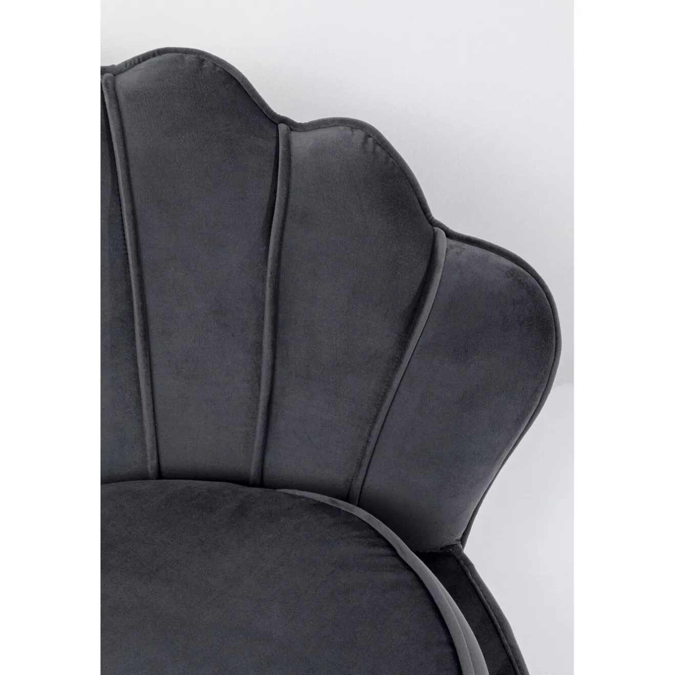 KARE Design 2 Places|Canapés Water Lily 2-Places Noir Gris