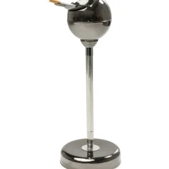 KARE Design Cendriers|Cendrier Sur Pied Spheric Gunmetal
