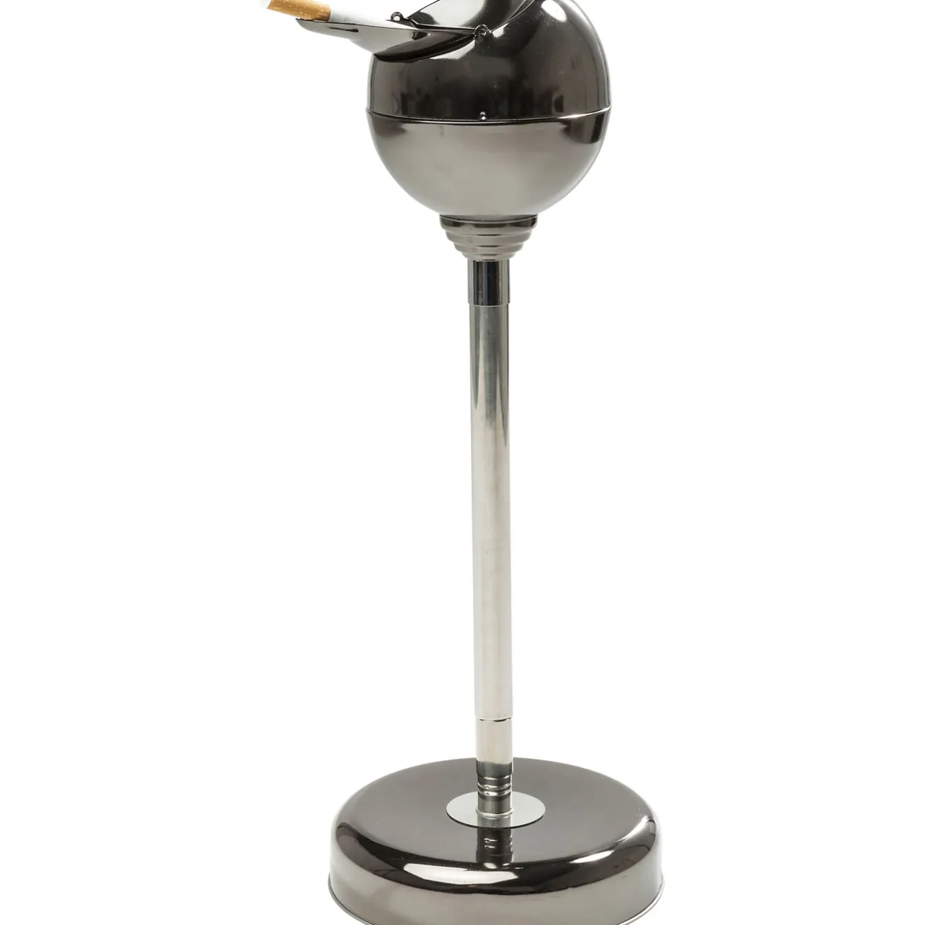 KARE Design Cendriers|Cendrier Sur Pied Spheric Gunmetal
