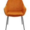 KARE Design Chaises Avec Accoudoirs|Chaise A. Acc. Avignon Orange