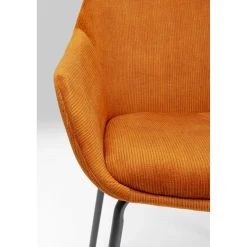 KARE Design Chaises Avec Accoudoirs|Chaise A. Acc. Avignon Orange