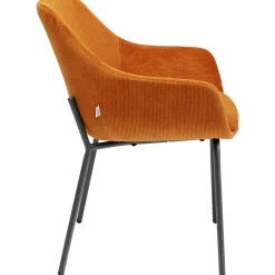 KARE Design Chaises Avec Accoudoirs|Chaise A. Acc. Avignon Orange