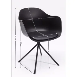 KARE Design Chaises Avec Accoudoirs|Chaise A. Acc. Bel Air