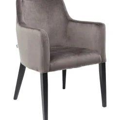 KARE Design Chaises Avec Accoudoirs|Chaise A. Acc. Black Mode Gris