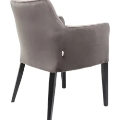 KARE Design Chaises Avec Accoudoirs|Chaise A. Acc. Black Mode Gris