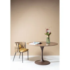 KARE Design Chaises Avec Accoudoirs|Chaise A. Acc. Cheerio Jaune A.Coussin