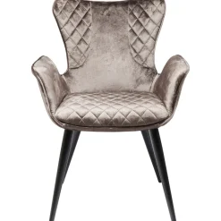 KARE Design Chaises Avec Accoudoirs|Chaise A. Acc. Dream Marron