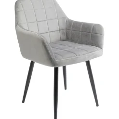 KARE Design Chaises Avec Accoudoirs|Chaise A. Acc. Kim Gris
