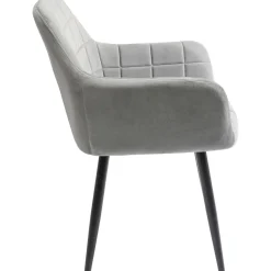 KARE Design Chaises Avec Accoudoirs|Chaise A. Acc. Kim Gris