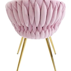 KARE Design Chaises Avec Accoudoirs|Chaise A. Acc. Knot Mauve