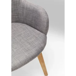 KARE Design Chaises Avec Accoudoirs|Chaise A. Acc. Lady Gris
