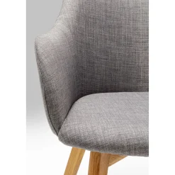 KARE Design Chaises Avec Accoudoirs|Chaise A. Acc. Lady Gris