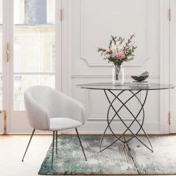 KARE Design Chaises Avec Accoudoirs|Chaise A. Acc. Lorena Gris